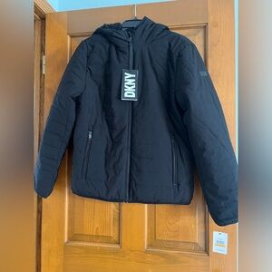 DKNY black-Lined Jacket